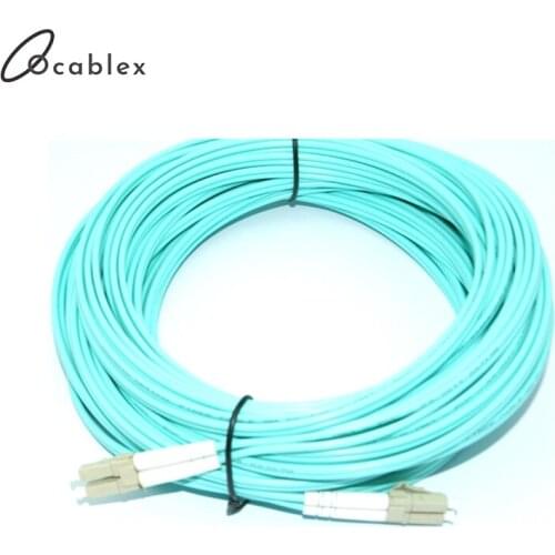 25m LC-LC LC/UPC-LC/UPC Multi-Mode OM3 Fiber Cable Multimode Duplex Fiber Optical Jumper Patch Cord