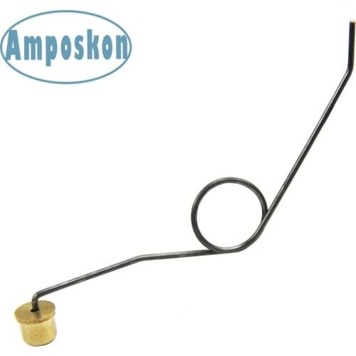 5 Sets 7.8x8mm Brass Push Button Spring For 12-50mm Round Tube Locking Tube Pin Button Mounting Spring Clips For Tent Pole