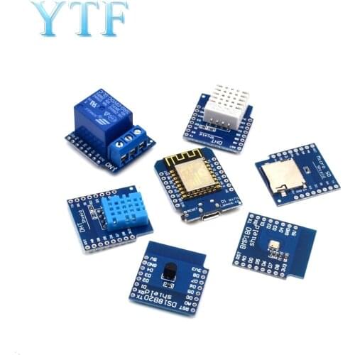 D1 Mini Kit NodeMcu 4M Bytes Lua WIFI Internet Of Things Development Board Based ESP8266 By WeMos
