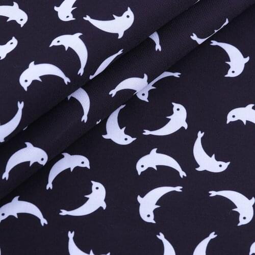 Diy polyester printed fabric patchwork sewing polyester cotton other textile crafts childrens cloth fabric 50 * 140cm/piece