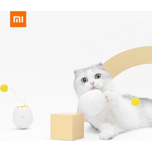Xiaomi Electronic Interactive Motion CatS Toy Cat Teaser Fun Shaped Toys Flutter Rotating Interactive Puzzle Pet Supplies YOUPIN
