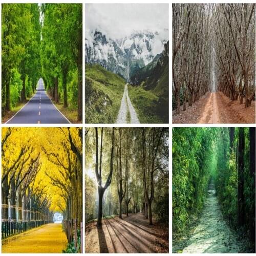 Natural Scenery Photography Background Spring Landscape Travel Photo Backdrops Studio Props 2021115CA-02