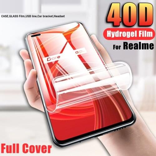 Hydrogel Film for Oppo Realme X3 Super zoom Naro 10A C11 C15 C3i 6s XT X50 Pro Play Screen Protector