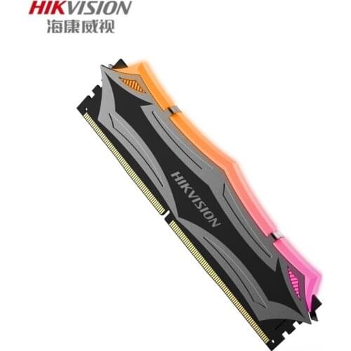 Hikvision RAM RGB DDR4 3200MHz 8GB 16GB CL16 288pin Desktop Memory U100 High Speed Low Power Consumption Intel AMD