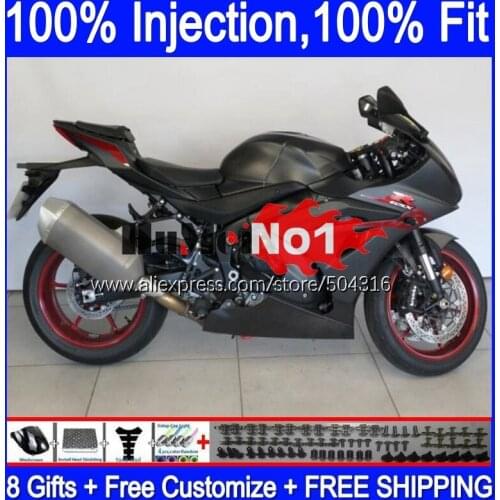 Injection OEM For SUZUKI GSXR1000 L7 L8 GSXR 1000 2017 2018 2019 116MC.15 GSXR-1000 K17 GSX-R1000 17 18 19 Fairing matte black