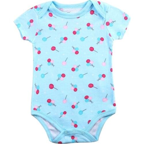 Fantasia Baby Bodysuit Infant Jumpsuit Overall Short Sleeve Body Suit Baby Clothing Set Summer Cotton