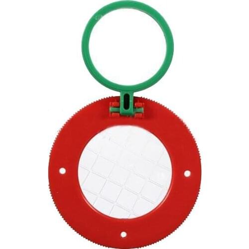 LCLL-4X Two Lens Insect Viewer Locket Box Magnifier Bug Magnifying Loupe Kid Toy Gift