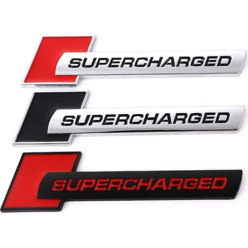 3D Metal Car Sticker Emblem Badge Decal for Land Rover Range Rover Supercharged Volkswagen Audi A4 A5 A6 Q3 Q5 Auto Styling