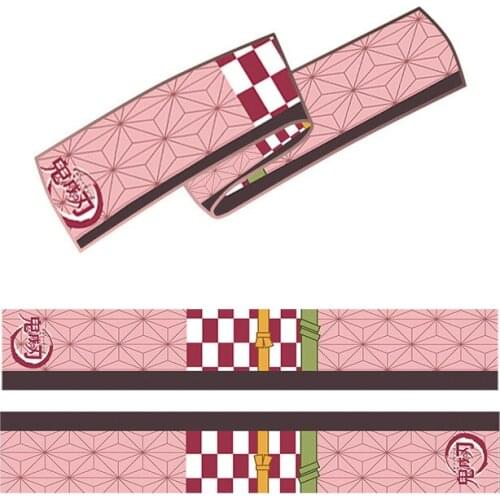 Cute Anime Scarf Demon Slayer Kamado Tanjirou Kamado Nezuko Agatsuma Zenitsu Tomioka Giyuu Cos Muffler Kimetsu No Yaiba Cosplay