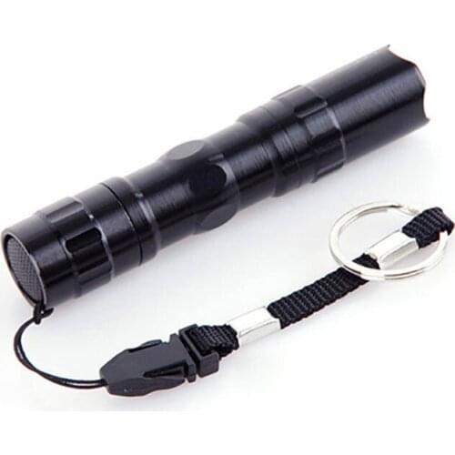 Mini Flashlight Led Portable Light Flashlight Waterproof Outdoor Small Flashlight Anti-Slip Design with Lanyard
