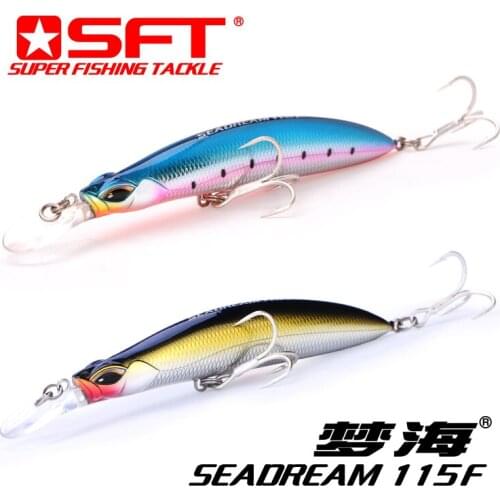 2015 New 115mm 21g Floating Fishing Lure Sea Bass Brand