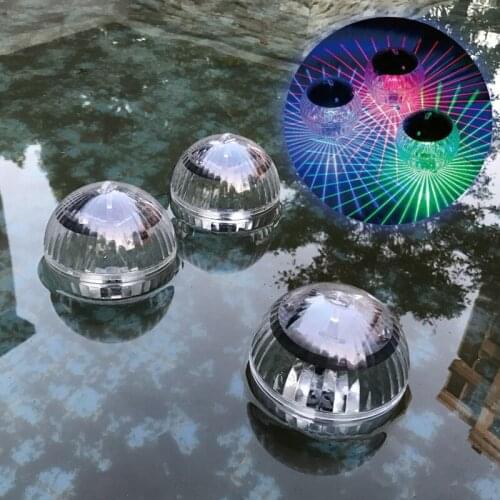 Outdoor Floating Light LED Light Swimming Pool Waterproof LED Solar Power Multi Color Changing Water Drift Lamp pool accessories