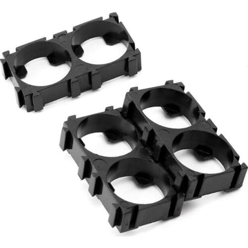 100pcs/lot Plastic 18650 Battery Holder Bracket Cylindrical Case Cell Holder Safety Anti Vibration Li-ion Batteries Brackets