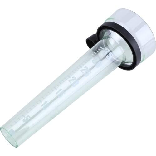 1PCS Plastic Rain Gauge Tube Accurate Measurement for Garden Outdoor Yard 35mm Capacity Measurement Tool
