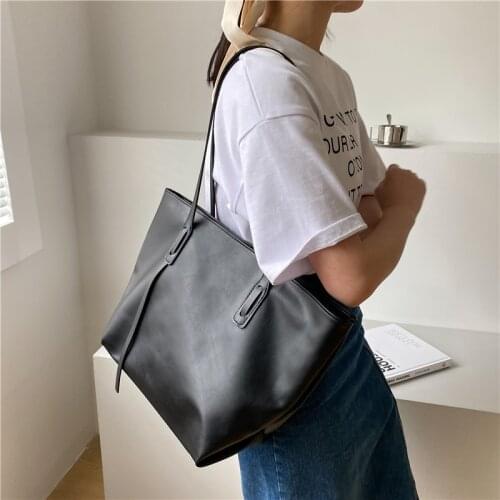 Simple Female Backpack 2021spring Summer New Trend Fashion Leisure Single Shoulder Web Celebrity Portable Tote Bag Single Should
