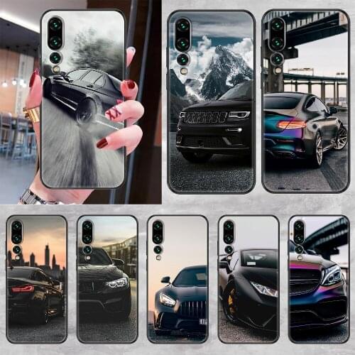 SUV Sports classic cars Phone case For Huawei P Mate P10 P20 P30 P40 10 20 Smart Z Pro Lite 2019 black fashion waterproof tpu