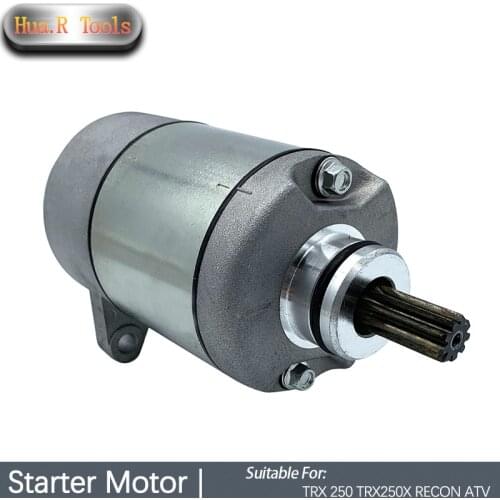 Starter Motor Motorbike ATV Parts TRX 250 TRX250X RECON 250cc Starting Motor For Beach Vehicle Honda