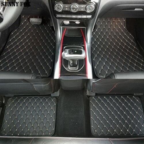Universal car floor mats for Skoda Octavia Yeti Fabia Rapid spaceback 5D heavy duty car styling carpet floor liner