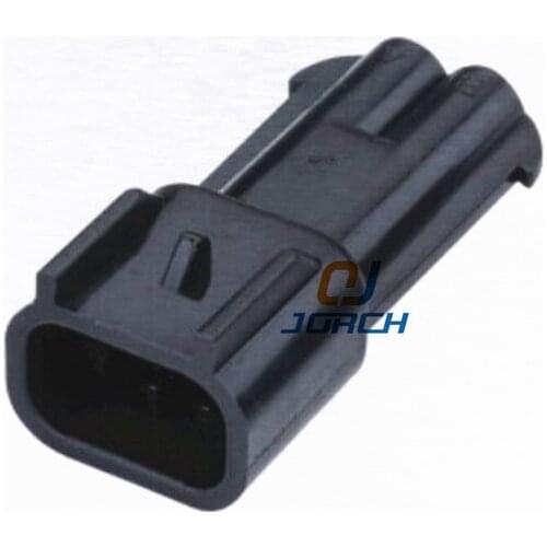 10 sets 2 Pin Male GM Weather Pack Waterproof Sensor Fan Electronic Plug Automotive Wiring Connector 15300002 with lock 15300014