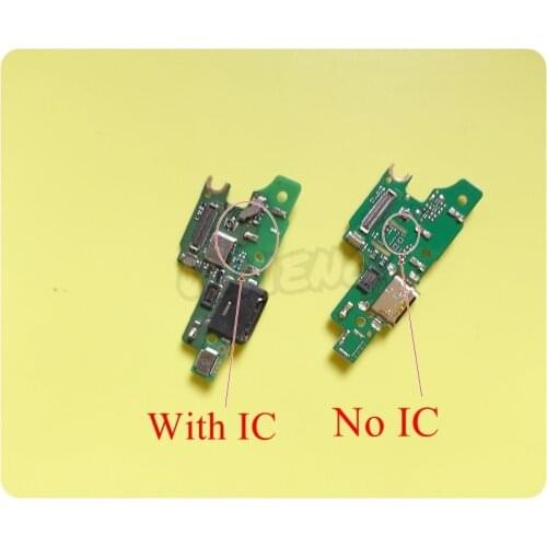 Wyieno For Huawei Nova Charger Port Board Can-L11 USB Charging Connector Flex Cable Microphone Mic Plug Parts