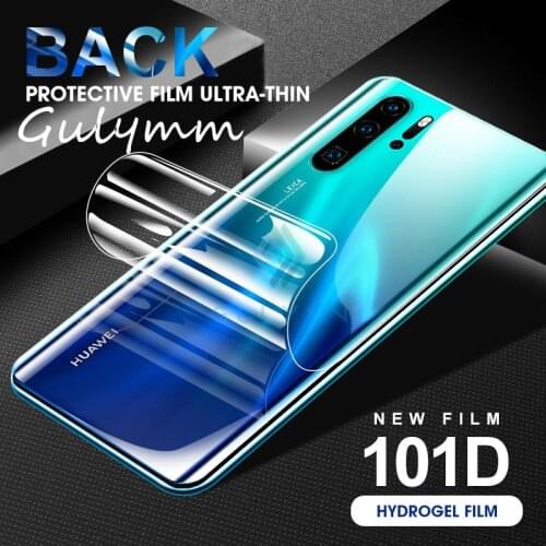 101D Back Film Full Cover Screen Protector Film For Huawei P30 P40 Honor 9X 8X 20 i 30 S Pro Lite Soft Hydrogel Protective Film