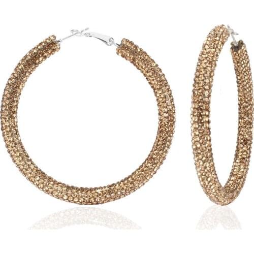 2020 Fashion Earrings Womens Earrings Golden Leopard Print Earrings Hollow Round Earrings