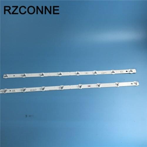 2pcs LED backlight strip 8 lamp for 55" TV TX-55CS520B SVM550AD8 REV04 L TYPE 140929 R+L