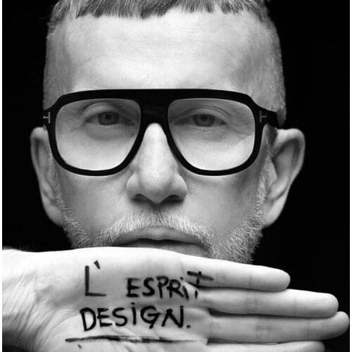 53116 Steampunk Square Glasses Optical Prescription Brand Vintage Computer Eyewear