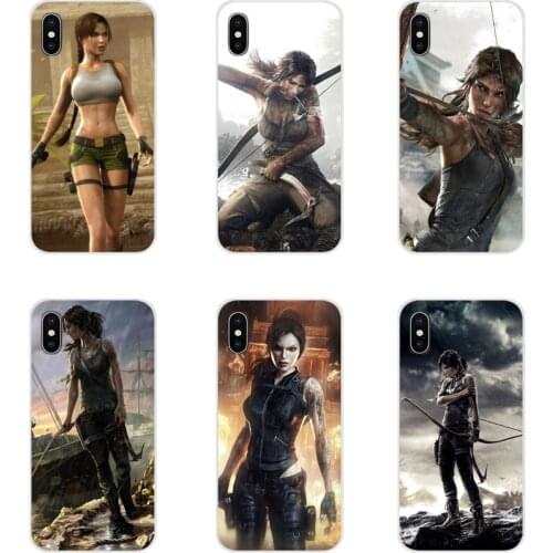 For Xiaomi Redmi 4A S2 Note 3 3S 4 4X 5 Plus 6 7 6A Pro Pocophone F1 Accessories Phone Cases Covers Tomb Raider