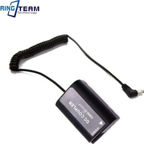 DC 5.5*2.5mm Spring Cable to DMW-DCC17 DC Coupler DMW-BLK22 Dummy Battery for Panasonic DC-S5 DC-S5K Lumix S5
