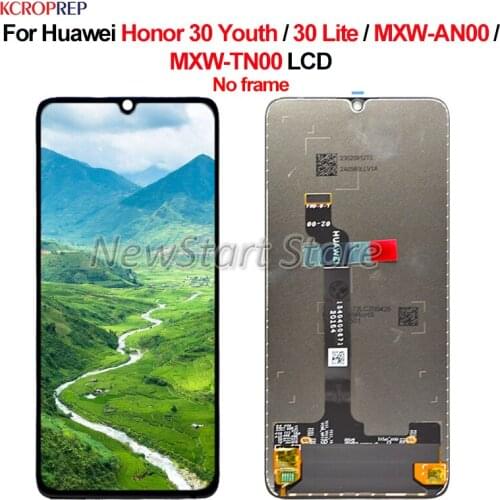 For Huawei Honor 30 Lite 30 Youth LCD Display Touch Screen Digitizer Assembly For Huawei Honor MXW-AN00 MXW-TN00 ANA-TN00 lcd