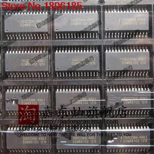 IS62C256 IS62C256AL IS62C256AL45ULI SOP28 New