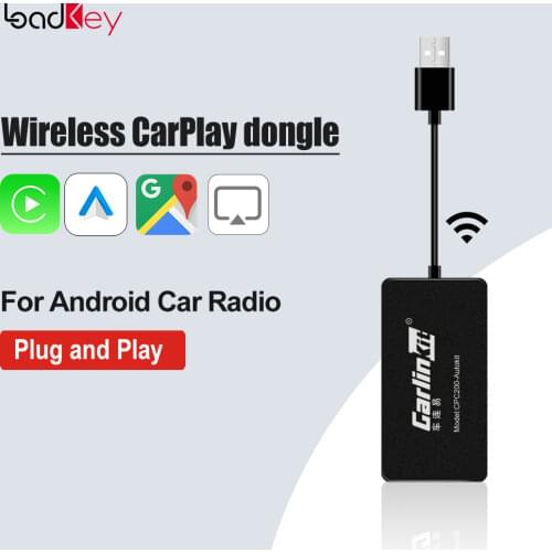 LoadKey & Carlinkit 2.0 Wireless CarPlay USB Android Auto Dongle for Android Screen Car play adaptor Navigation Mirrorlink IOS