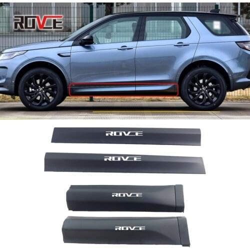 4 Pcs Doors Outside Lower Moulding Side Trim for Land Rover Discovery Sport 2020 L550 LR087420 LR087419 LR127209 LR127208