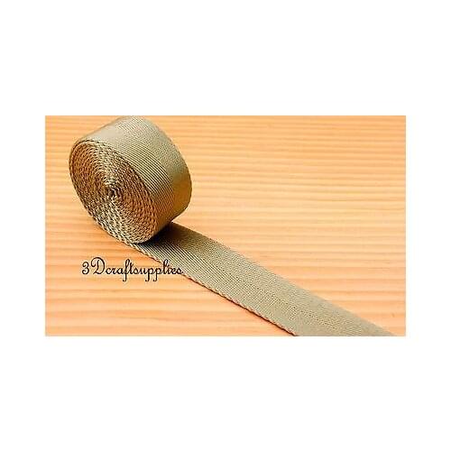5 yards 1 inch ( 25mm ) heavy weight nylon webbing Ruban for bag purse strap handles ZA90