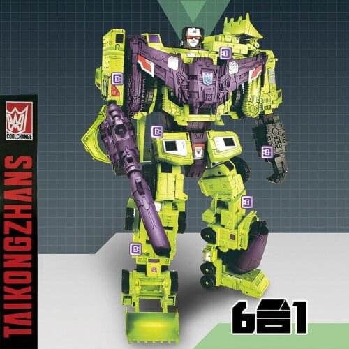 New Transformation Robot Toy Kubian IDW Devastator Figure KO IN BOX