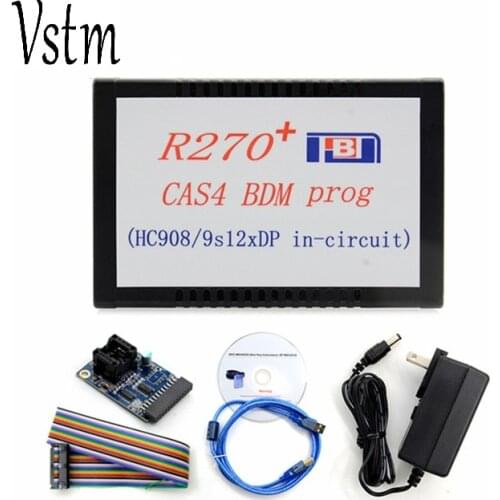 Original R270+ V1.20 Auto CAS4 BDM Programmer R270 CAS4 BDM Programmer Professional for bmw key prog free shipping