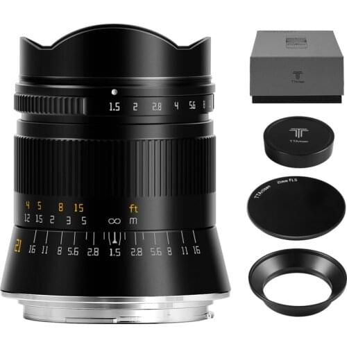 TTArtisan 21mm F1.5 FULL-FRAME Great light delinea Wide-angle standard fixed is suitable Manual Focus Lens for E/RF/Z/M