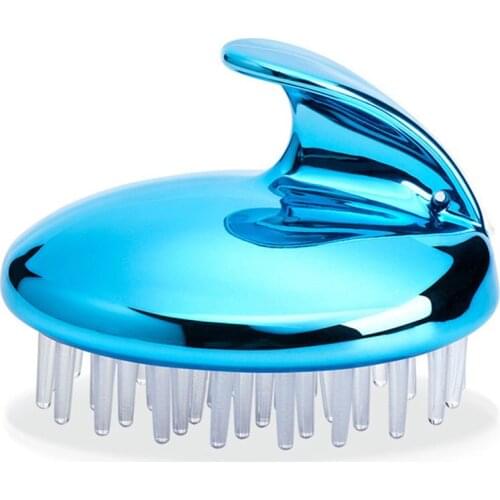 Silicone Shampoo Massage Brush Relieving Itching And Scratching Head Brush Shampoo Brush Shampoo Comb