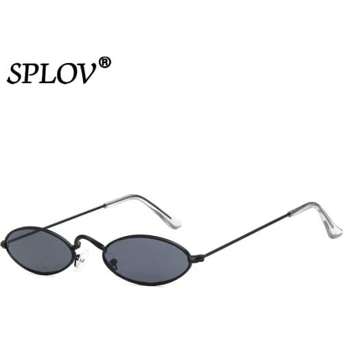 Retro Small Oval Sunglasses Men Women SteamPunk Vintage Sun Glasses Street Fashion Eyewear Stylish Shades Oculos de Sol UV400