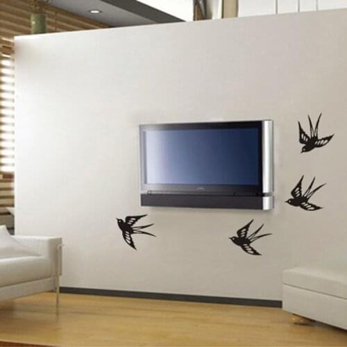Swallows vinyl wall decal stickers decorative pattern home decor boys rooms art mural wallpaper