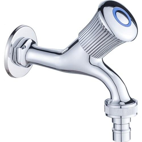 High Quality Solid Brass Washing Machine Faucet Outdoor Garden Faucet 1/2" Thread Outlet Wall Mount Bibcock