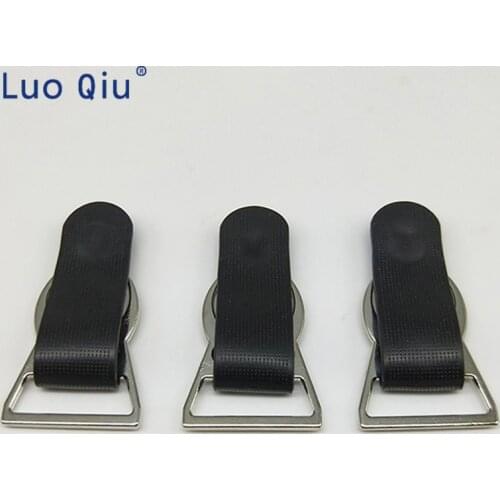 Belt clip Clip chupete metal Metal+Plastic Garter Clips Removable buckle Garment Accessories Stockings clip 100 pcs/lot 20mm