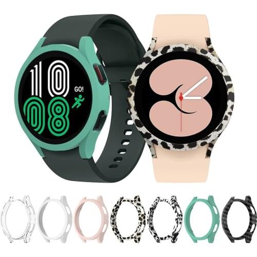 Hard Plastic Protection Case For Samsung Galaxy Watch4 Classic 46mm 42mm Watch 4 44mm 40mm Band Frame Bumper SmartWatch Cover
