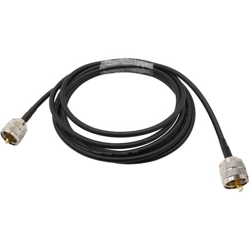 1Piece RG58 Cable UHF Male to UHF Male PL259 PL-259 Plug Connector RF Coaxial Coax RG-58 Pigtail Jumper