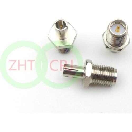 100PCS adapter RP SMA Jack Female to TS9 Plug Straight connectors