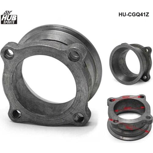 2.5" to 3" V-Band Turbo Downpipe Exhaust Flange Adapter 4 Bolts CONVERSION KIT HU-CGQ41Z