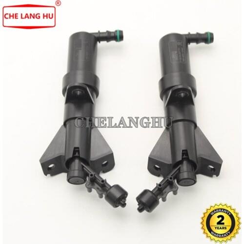 2pcs For VW Passat CC 2012 2013 2014 2015 2016 2017 Car-styling Front Headlight Washer Sprayer Nozzle Cylinder Jet
