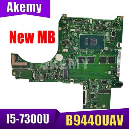 Akemy B9440UAV MB._16G/I5-7300U MainBoard For ASUS B9440UAM B9440UA B9440U Laptop Motherboard MAIN BOARD 90NX0150-R00050