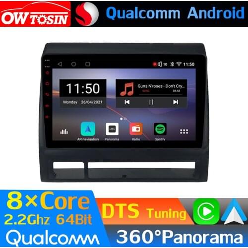 Qualcomm 8Core Android Car Media For Toyota Tacoma 2 Hilux USA 2005-2015 GPS 360 Panoramic Radio CarPlay WiFi HIFI Optical HDMI